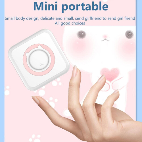 Printer Pocket Thermal Printer Bluetooth Compatible Portable Photo Printer For Smartphones Photo Printing Study Notes 1