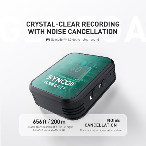 SYNCO G2MEGA 1-Trigger-2 2,4G Kabelloses