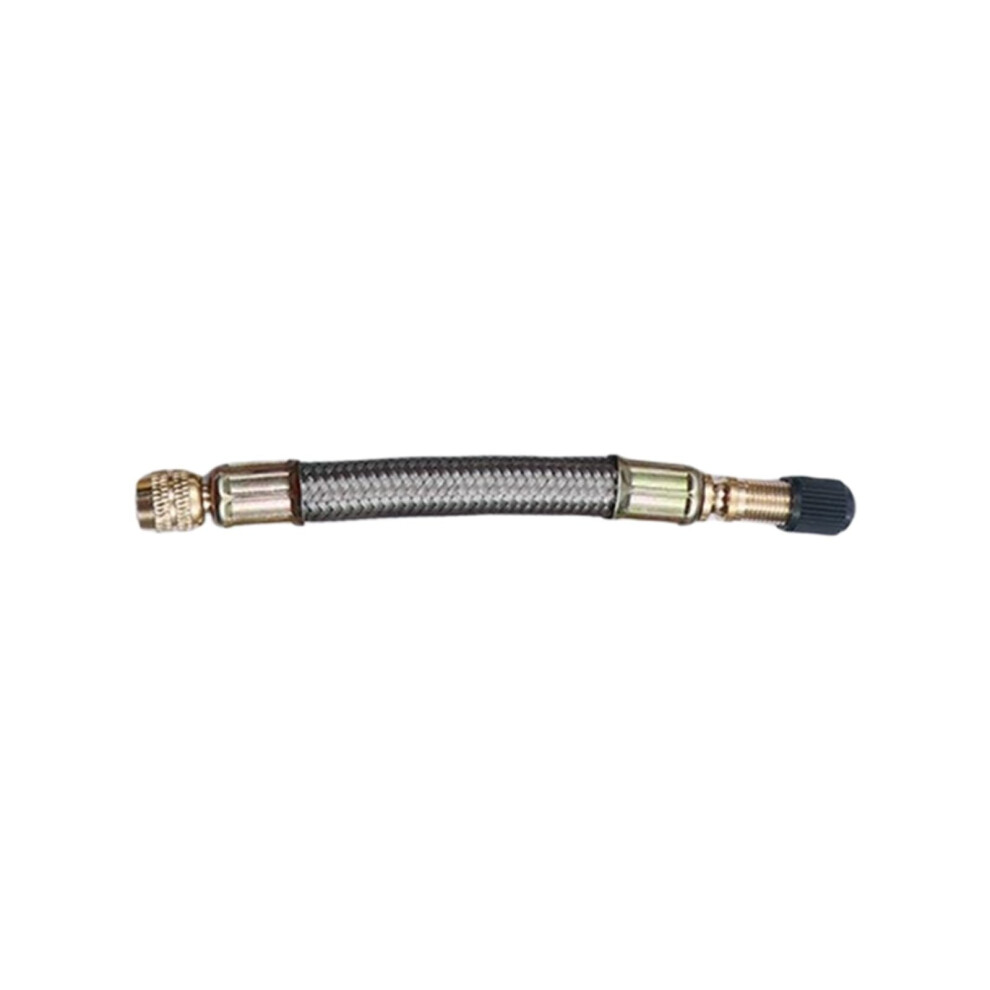 Tire Inflator Extension Tube Braided Hose Quick-Inflation Chuck Adapter Clip Connection Tyre Compatible For Car And Bike 9393856814596