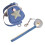 Haustiergeschirr-Leinen-Set, verstellbare Gurte, 4