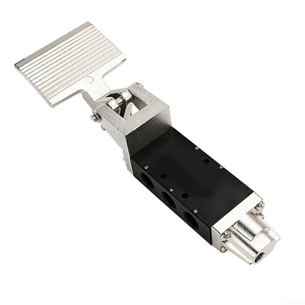 Pneumatic Foot Pedal Valve Aluminum Construction For Efficient Operation Compatible With Standard Air Lines 9354506800826
