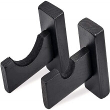 Baseball Bat Display Wall Mount, Softball Bat Rack for Horizontal Display, Solid Wood with Soft Felt and Hidden Screws