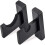 Baseball Bat Display Wall Mount, Softball Bat Rack for Horizontal Display, Solid Wood with Soft Felt and Hidden Screws 1