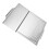 stainless steel square barbecue plate for home use 8