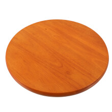 sedile rotondo 29,5 cm in massiccio per sgabello