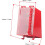 Lockout Tagout Lock Box With 6 Inside Hooks 2 Outside Hooks 8 Latches Key Slot PC Panel Wall Mounted Front Panel 3