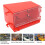 Lockout Tagout Lock Box With 6 Inside Hooks 2 Outside Hooks 8 Latches Key Slot PC Panel Wall Mounted Front Panel 2