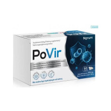 Narum PoVir 400 mg 60x caps probiotic weakness infections oslabienie infekcje