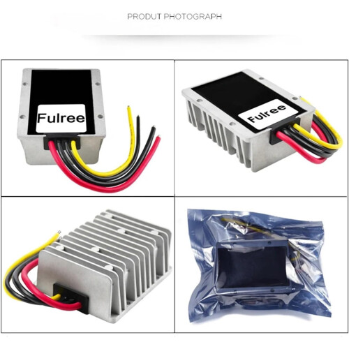 DC 12V to DC 12V 9-36V Input 25A Output Auto Step Up Down Car Boost Voltage Converter Stabilizer Regulator Module 2