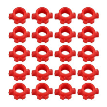 Dumbbell Collars 20-Pack With Fixing Screws For Home Gym And Powerlifting