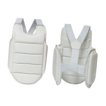 Karate Chest Protector, Taekwondo Protector Vest, Shock-Absorbing Rib Pad, Sparring Gear, XS Size