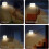 Set of 4 sports lights with automatic on/off and light sensor 5
