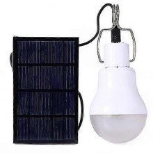 ZHOUBA 1 x 15W 130lm Portable LED Bulb Solar Panel Energy Lamp