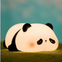 Cute Panda Night Light, Animal Shape LED Night Lamp, 3 Level Dimmable Night Light