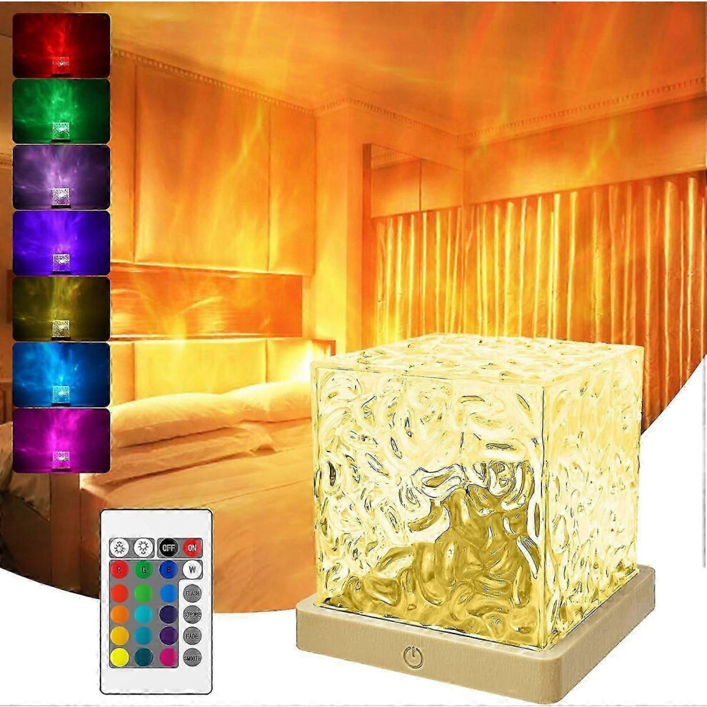 Ocean Wave Projector Mood Ing With 16 Colors Northern S For Bedroom, Kids, Party Light
