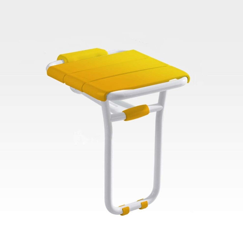Bath Seat Foldable Toilet Chair For Elderly And Disabled, Wall-Mounted Bathroom Stool