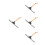 4pcs window shower squeegee for car and bathroom cleaning 10