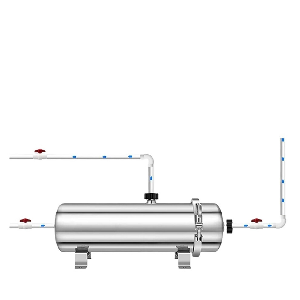 Commercial Water Filter System 8000L/H 304 Stainless Steel PVDF Ultrafiltration Purifier Home Kitchen 3000L UF Filters