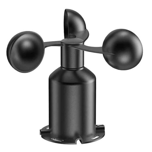 Polycarbon Wind Speed Sensor Outdoor Weather Station Transmitter 0-60 M/S Range 0-10V Output High-Precision Anemometer