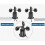 Polycarbon Wind Speed Sensor Outdoor Weather Station Transmitter 0-60 M/S Range 0-10V Output High-Precision Anemometer 3
