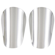 Ventilated Sports Shin Pad Nonslip Ergonomic Youth Shin Guards Hockey Shin Guards For Children And Adults Size M Silver