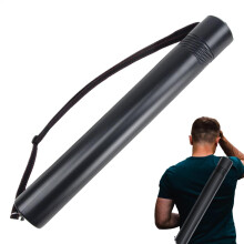 Extendable Poster Tube Telescopic Art Storage Drawing Tube Adjustable Waterproof Carrying Case For Posters And Maps
