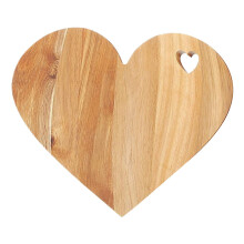 Heart Shaped Cutting Board Wood Cutting Board Serving Platter Cheese Board Easy To Clean Meat And Vegetables One Piece