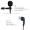 Andoer Mini-Clip-on-Revers-Lavaliermikrofon, 8