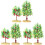 6 Pcs Simulation Fruit Tree Model For Sand Table Fake Small Trees 4