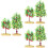 6 Pcs Simulation Fruit Tree Model For Sand Table Fake Small Trees 8