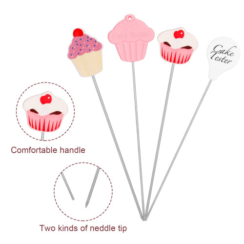 4 Pieces Cake Tester Baking Fittings Dessert Baking Tool Cakes Baking 2
