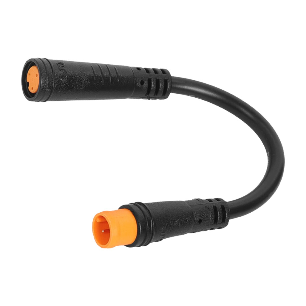 Waterproofed Cable Controller Bike Throttle, 3-Pin Male/Female, Brake Display Cable Conversion Accessories, Durable 9354506803001