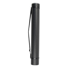 Poster Tube Crush-Proof Waterproof Carrier Tube With Shoulder Strap For Architectural Plans, Trade Shows, Art School