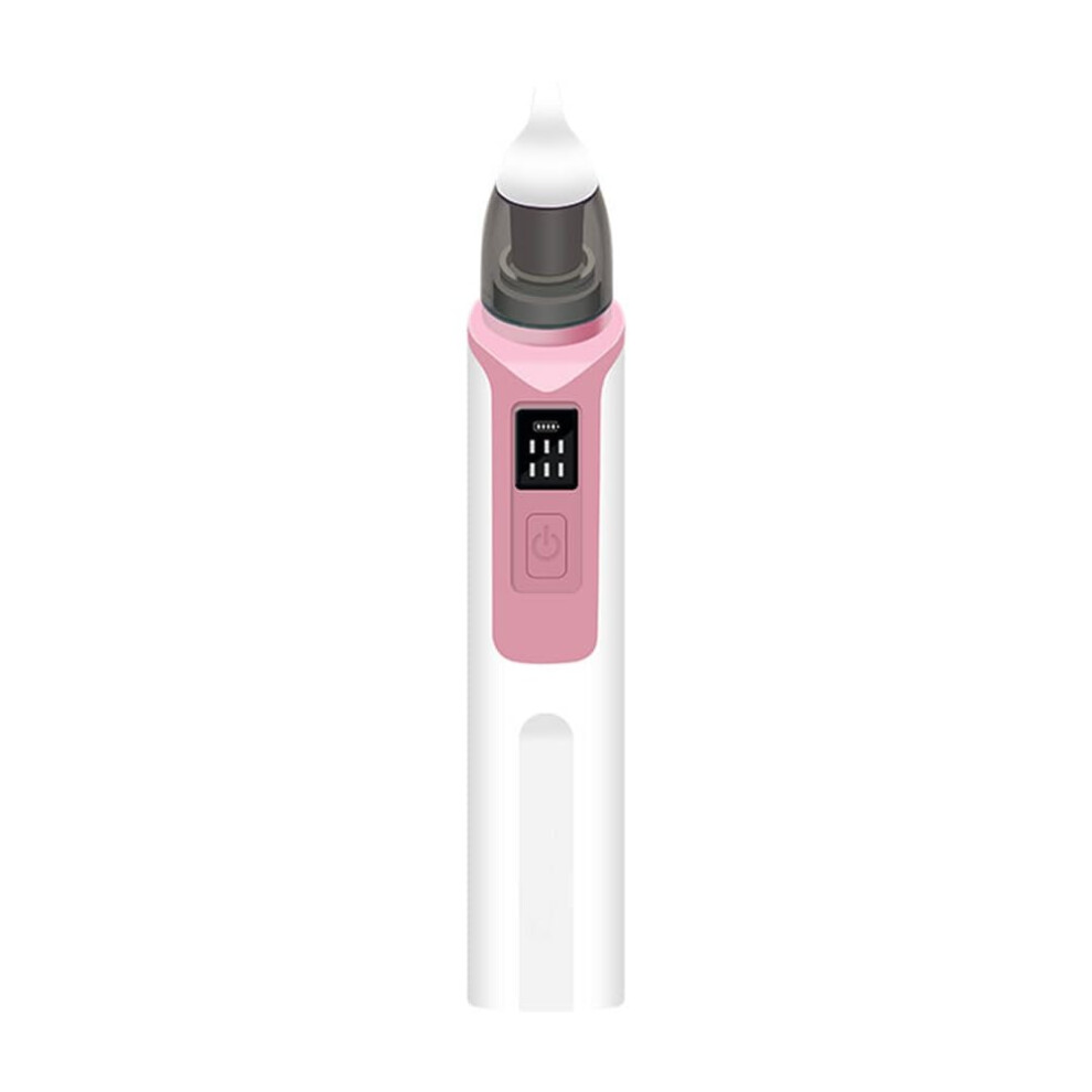 Baby Electric Nose Suction Device Low Noise Gentle Nasal Suction No Nose Damage Electric Baby Nasal Aspirator Pink