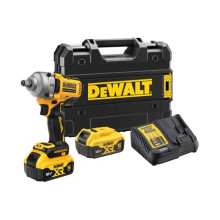 Boulonneuse de impacto 1/2' compacta XR 18V 5.0Ah li-ion sem escovas DEWALT Jonc de segurança - DCF891P2T