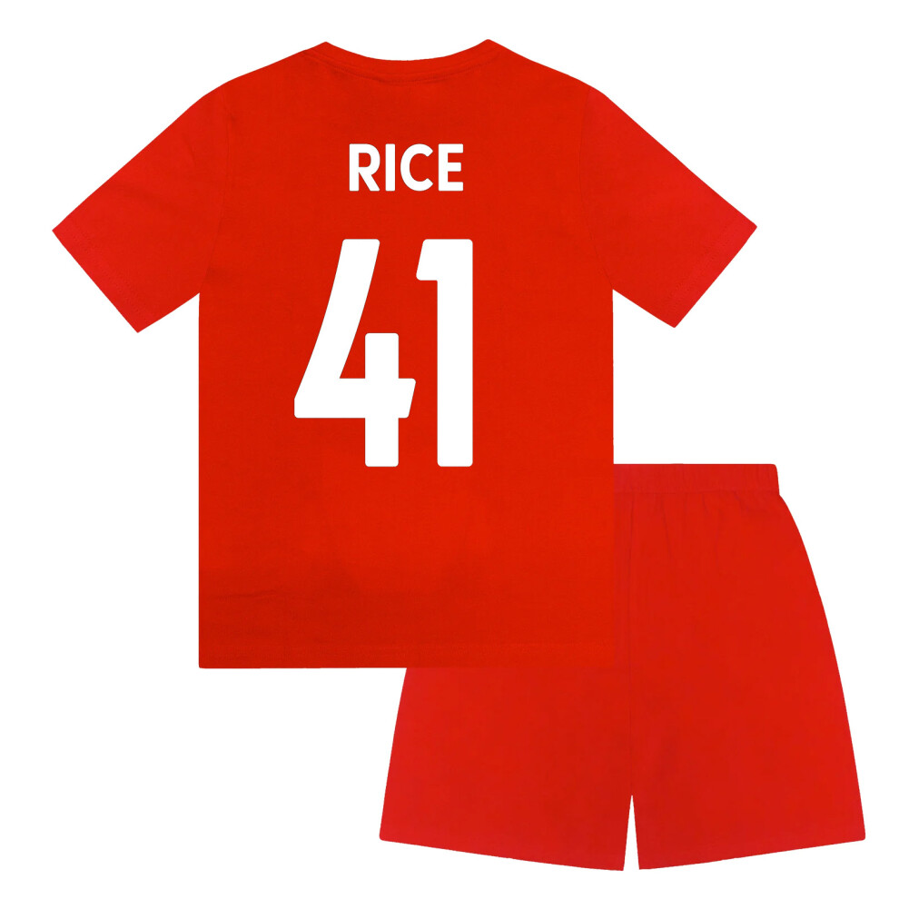 Arsenal Fc Boys Pyjamas Short Toddler Kids Official Football Gift
