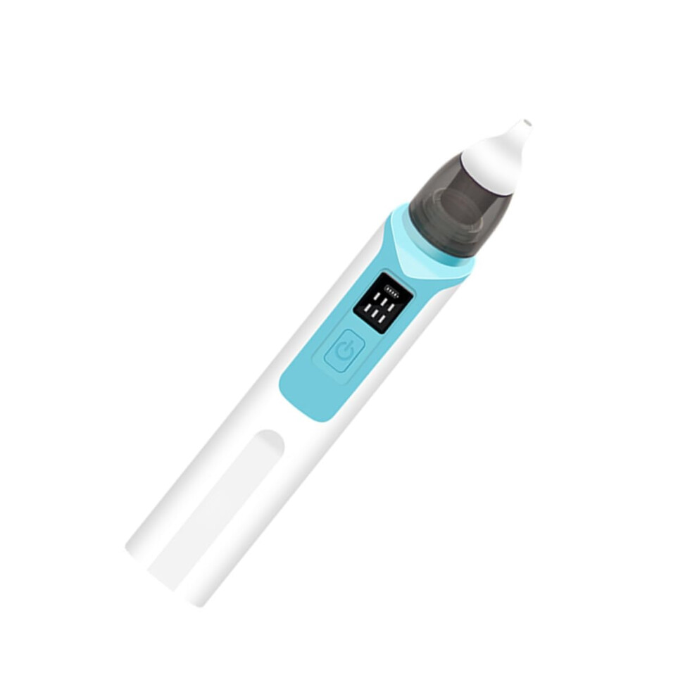 Automatic Electric Nasal Aspirator For Boys And Girls, LED Indicator, Snot Remover, Battery Operated, Gourd Funnel Tips