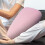 Portable Pillow Foldable Memory Foam Travel Pillow Headrest Pink Cooling Packable Soft 2