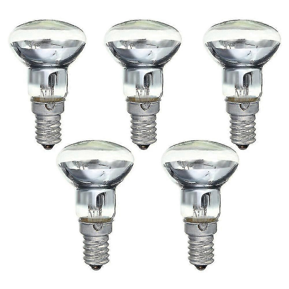 Replacement Lava Bulb E14 R39 30W Screw-in Clear Reflector Spotlight Incandescent Lava Bulbs