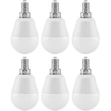 G16.5 Globe LED Bulb, 5W (40W Equivalent), 350 Lumens, Dimmable, E12 Base, Short Bulbs, Energy Star Qualified