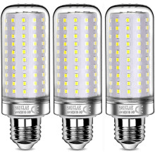 26W LED Bulbs, 200W Incandescent Bulb, 3000lm, Cool White 6000K, E27 Edison Screw Base, Pack of 3 [Energy Class E]