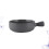 round ceramic baking plate with handle for home kitchen use grey 5