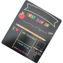 Tableau Noir Double Face En Mdf Coloré Pour Enfants