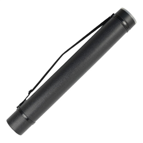 Poster Storage Tube Telescoping Map Tube Shoulder Strap Case Crush-Proof Waterproof Architectural Plans