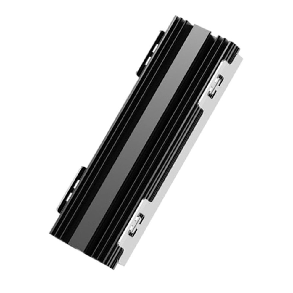 Solid States Disk Radiator Aluminum Cooling Heatsink For 2280 Nvme Ssd Black 9393856819218
