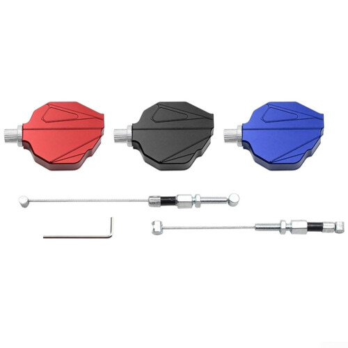 Innovative Motorcycle Clutch Cable Kit With Two Cables Red, Universal Fit, Durable Cables