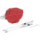 Innovative Motorcycle Clutch Cable Kit With Two Cables Red, Universal Fit, Durable Cables 2