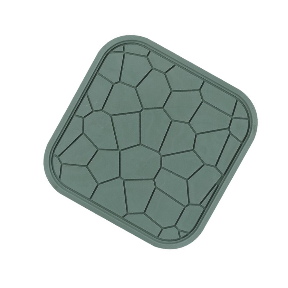 (Green) Square Table Placemat Heating Resistant Pad Restaurant Coasters Pot-image-OPC-PKM958C-NEW