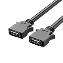 Precisions SCSI CN14/20/26/36/50 Signals Transfer Cable, Male To Male, Servo Systems, 1.5m, Red