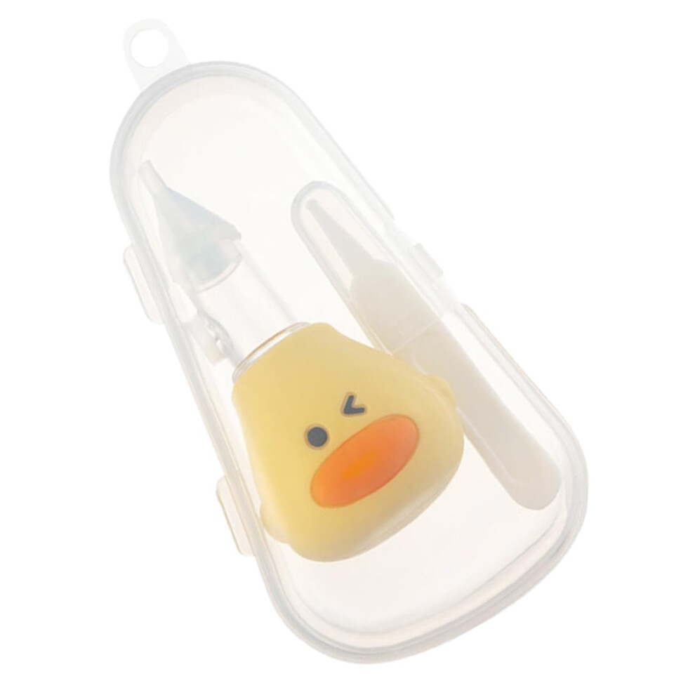 Nose Sucker Silicone Non-Handheld Nasal Cleaner For Newborns Baby Nasal Aspirator